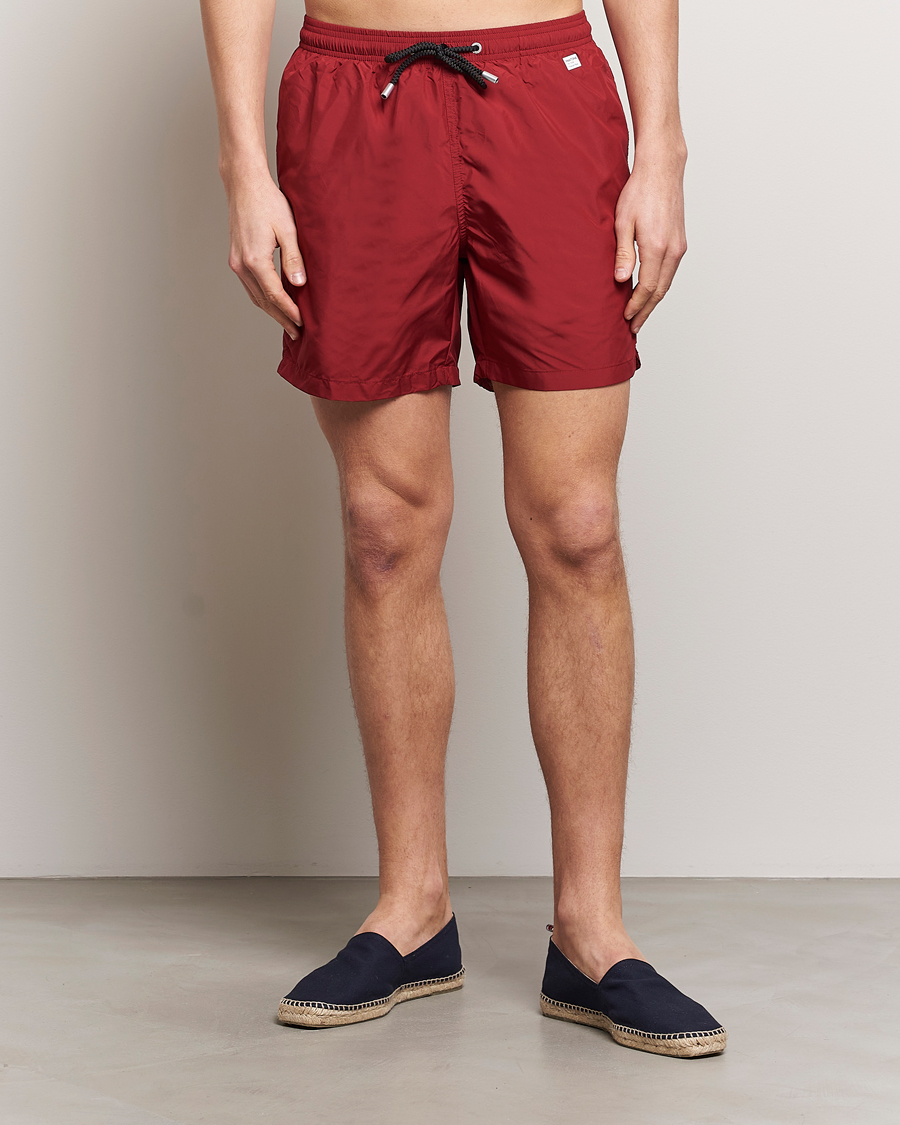 Uomini | Costumi da bagno | MC2 Saint Barth | Pantone Swim Shorts 45 Bordeaux