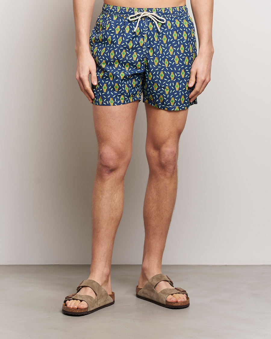 Uomini | Costumi da bagno | MC2 Saint Barth | Printed Swim Shorts Hour Money