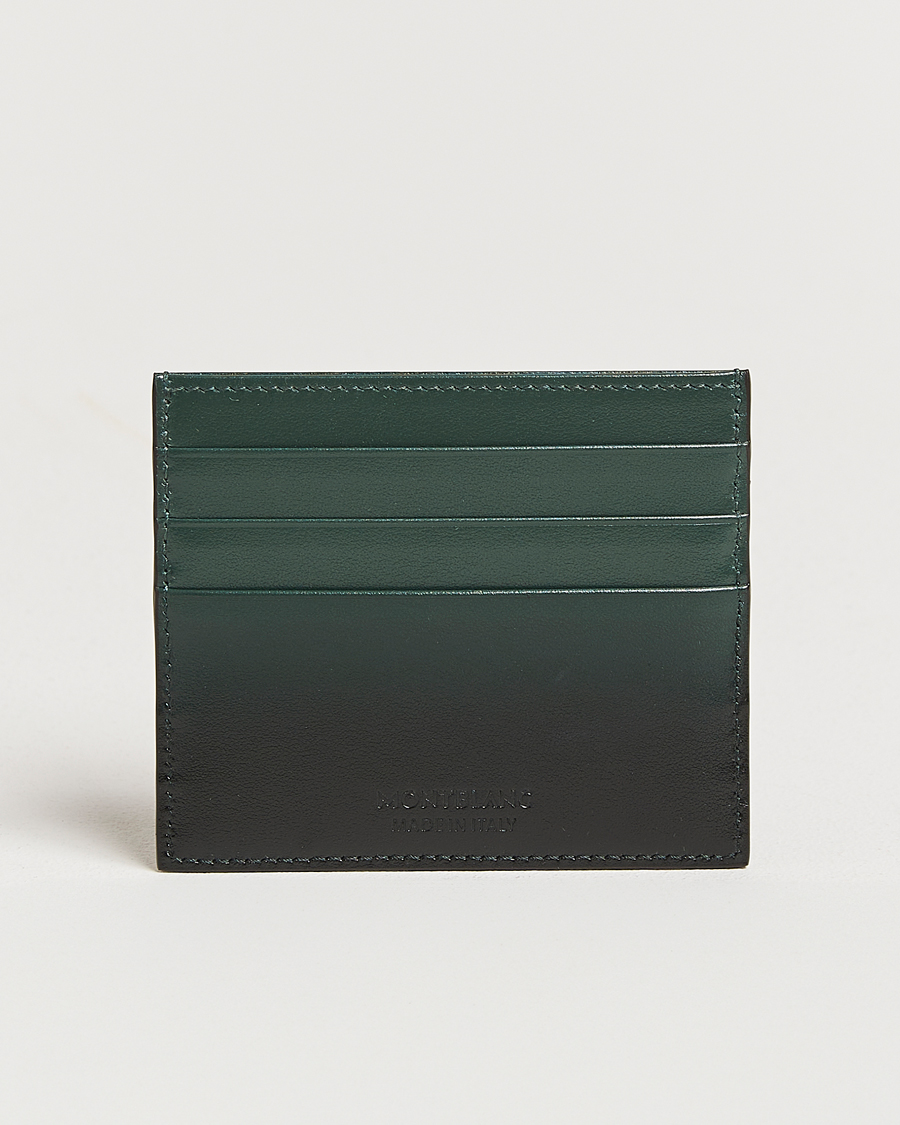 Uomini | Accessori | Montblanc | Meisterstück Card Holder 6cc Sfumato British Green