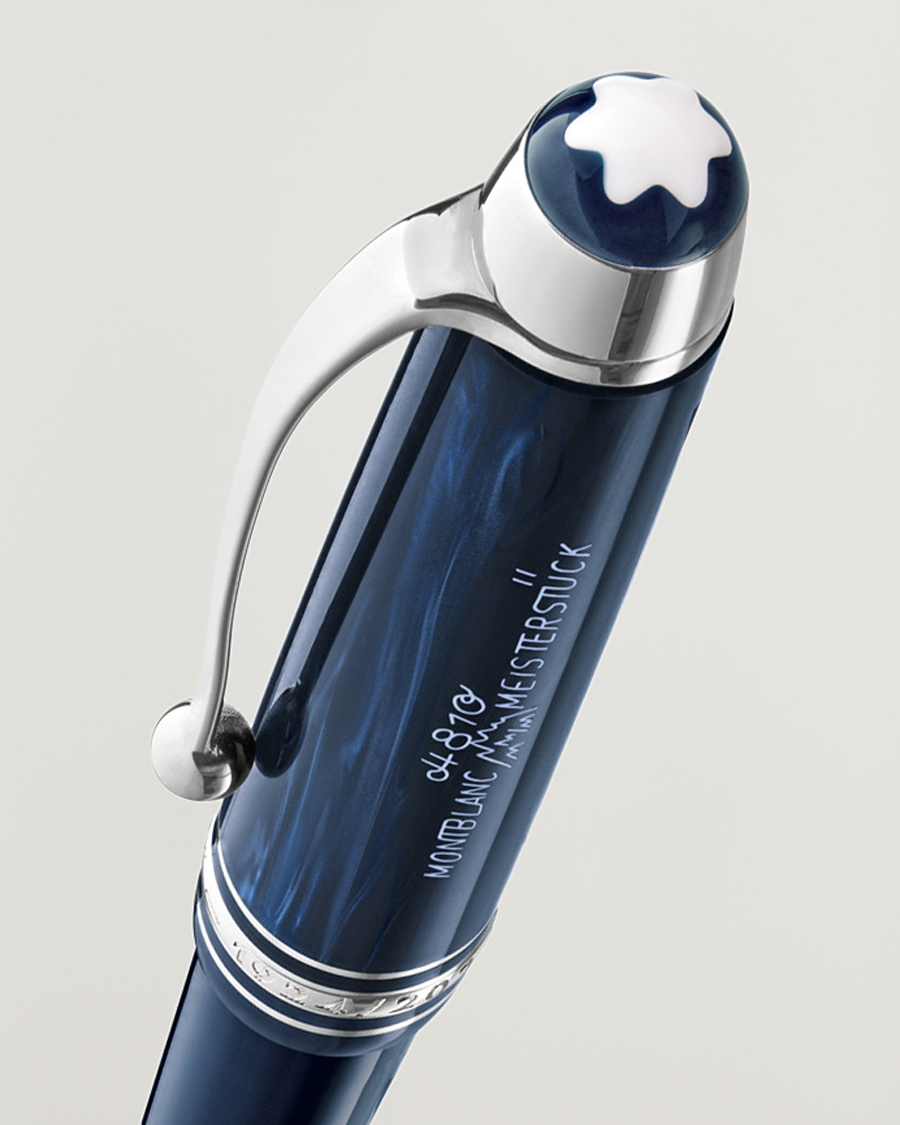 Uomini |  | Montblanc | Meisterstück Precious Resin BP LeGrand Blue