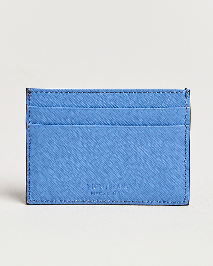 Uomini | Accessori | Montblanc | Sartorial card holder 5cc Dusty Blue