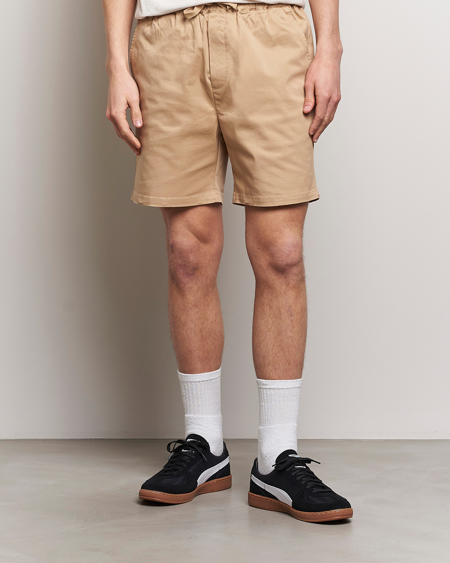 Uomini |  | LES DEUX | Otto Cotton Shorts Warm Sand