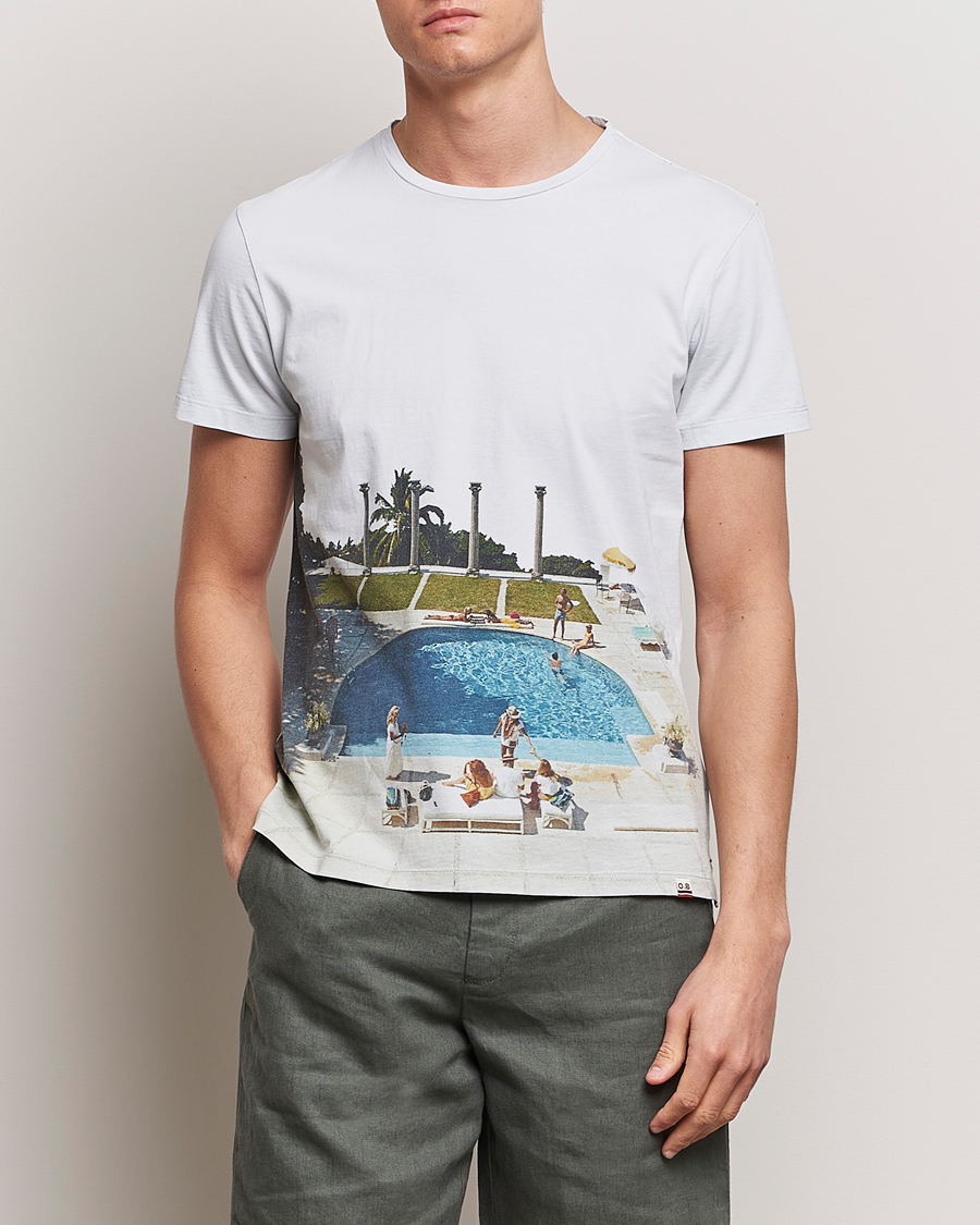 Uomini |  | Orlebar Brown | OB Classic Photographic Slim Aarons T-Shirt Pacifico