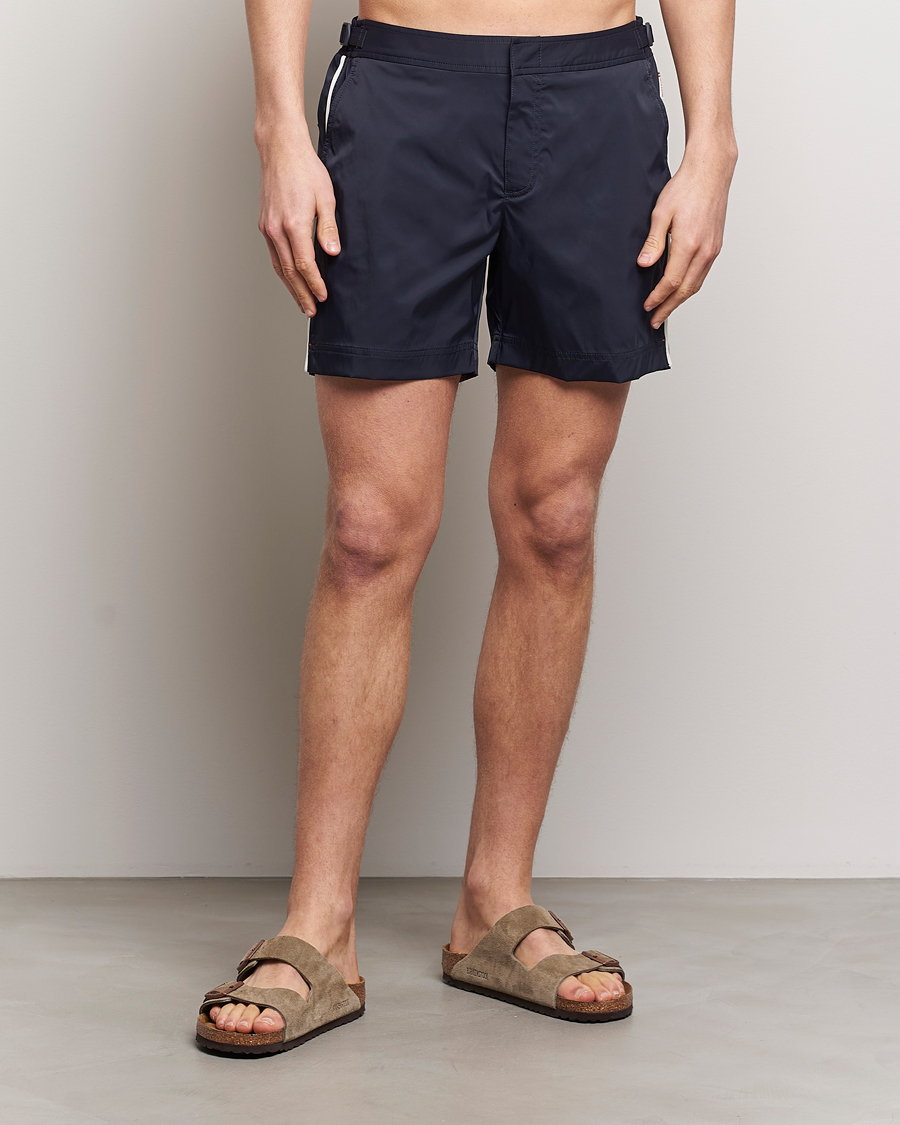 Uomini | Costumi da bagno eleganti | Orlebar Brown | Bulldog Stretch Swim Shorts Night Iris