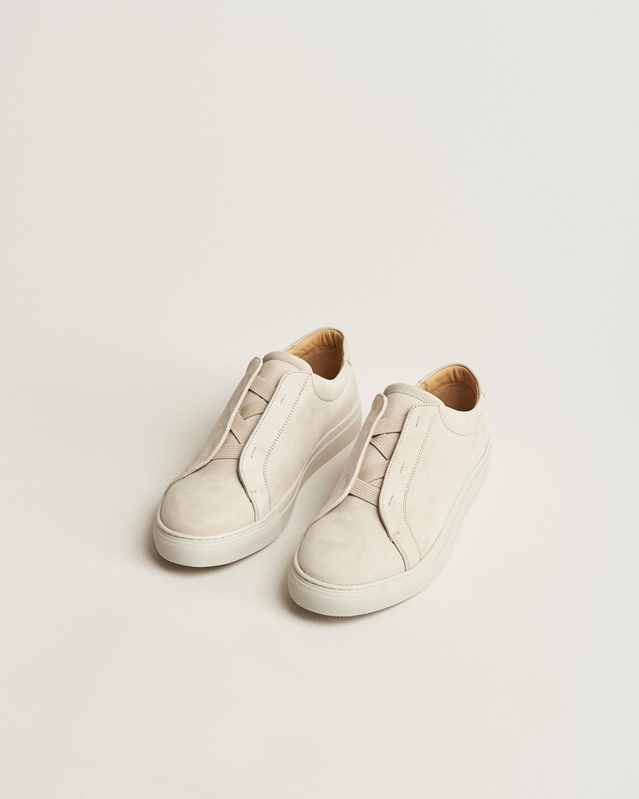 Uomini |  | Myrqvist | Alnö Sneakers Beige Nubuck