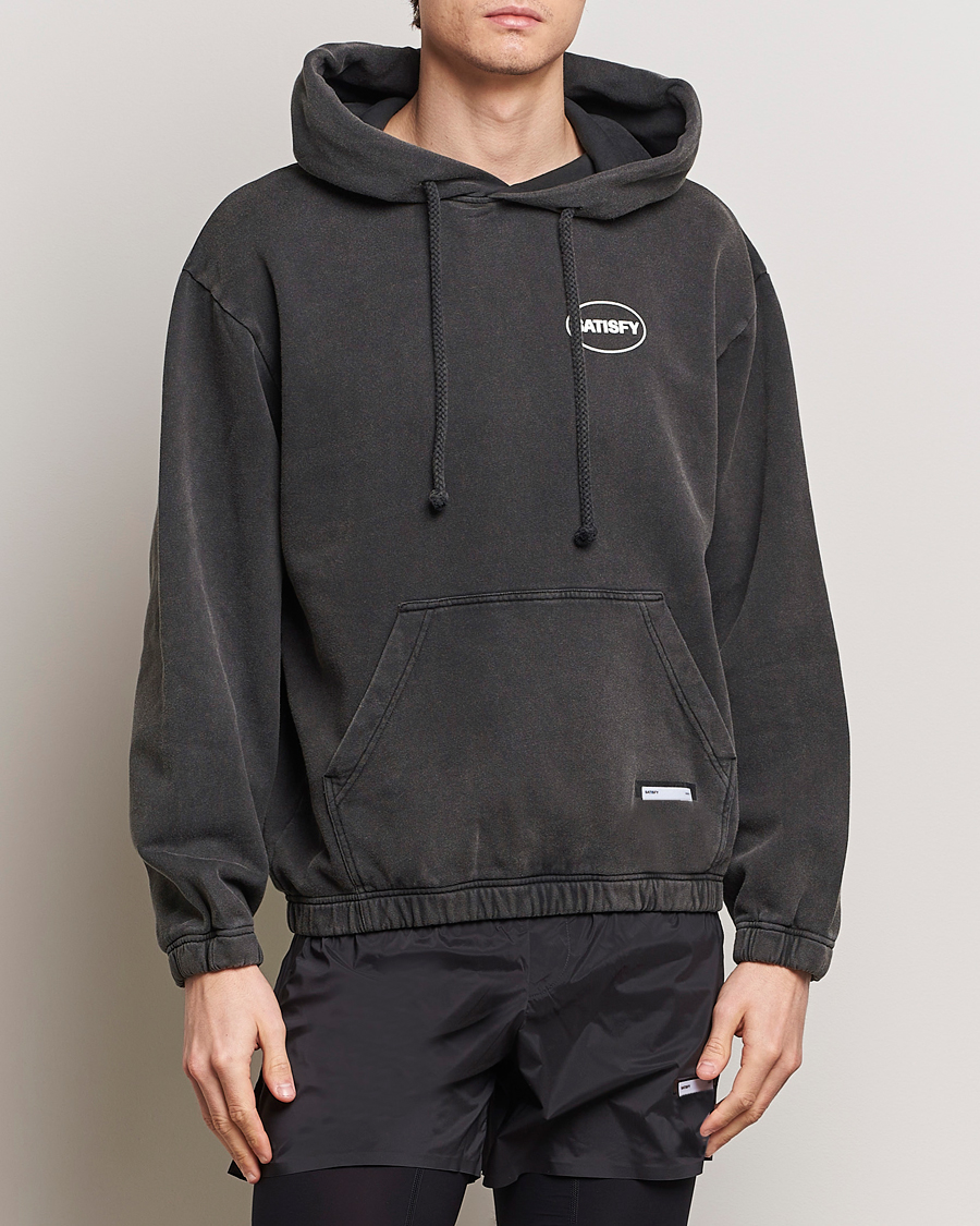 Uomini | Maglioni | Satisfy | SoftCell Hoodie Black