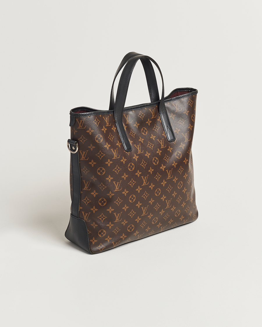 Uomini | Pre-Owned & Vintage Bags | Louis Vuitton Pre-Owned | Davis Tote Bag Macassar Monogram