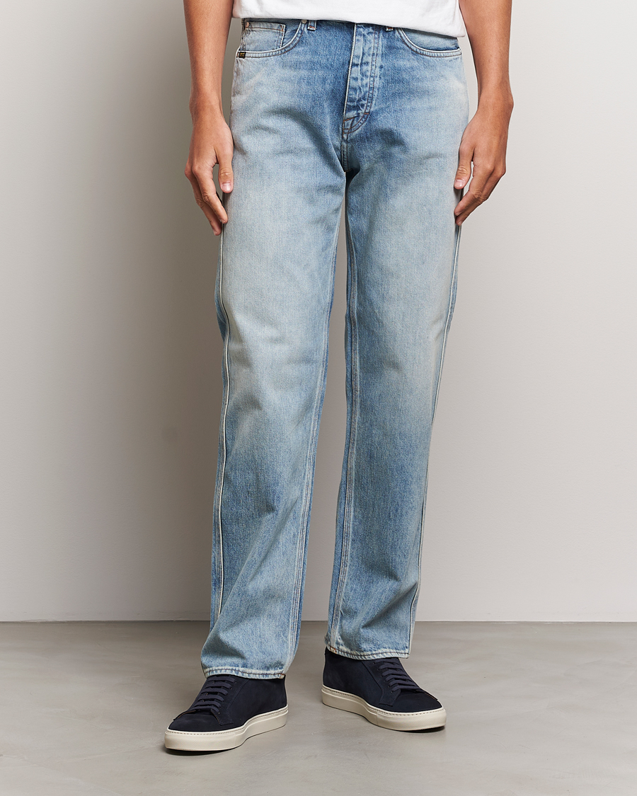 Uomini | Straight leg | Tiger of Sweden | Alec Jeans Dust Blue