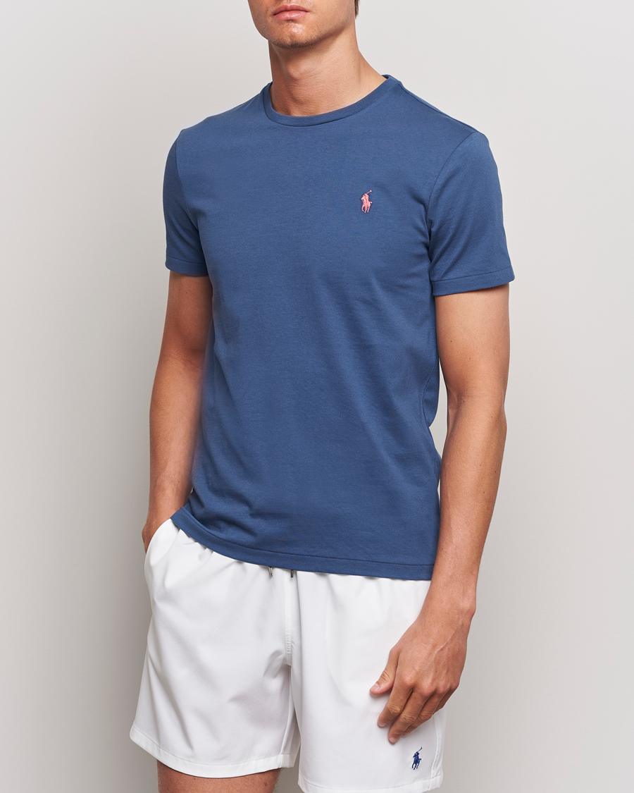 Uomini | T-shirt | Polo Ralph Lauren | Crew Neck T-Shirt Clancy Blue