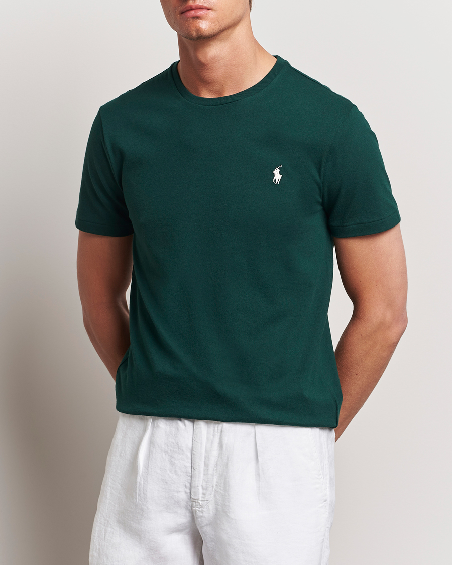 Uomini | T-shirt | Polo Ralph Lauren | Crew Neck T-Shirt Moss Agate