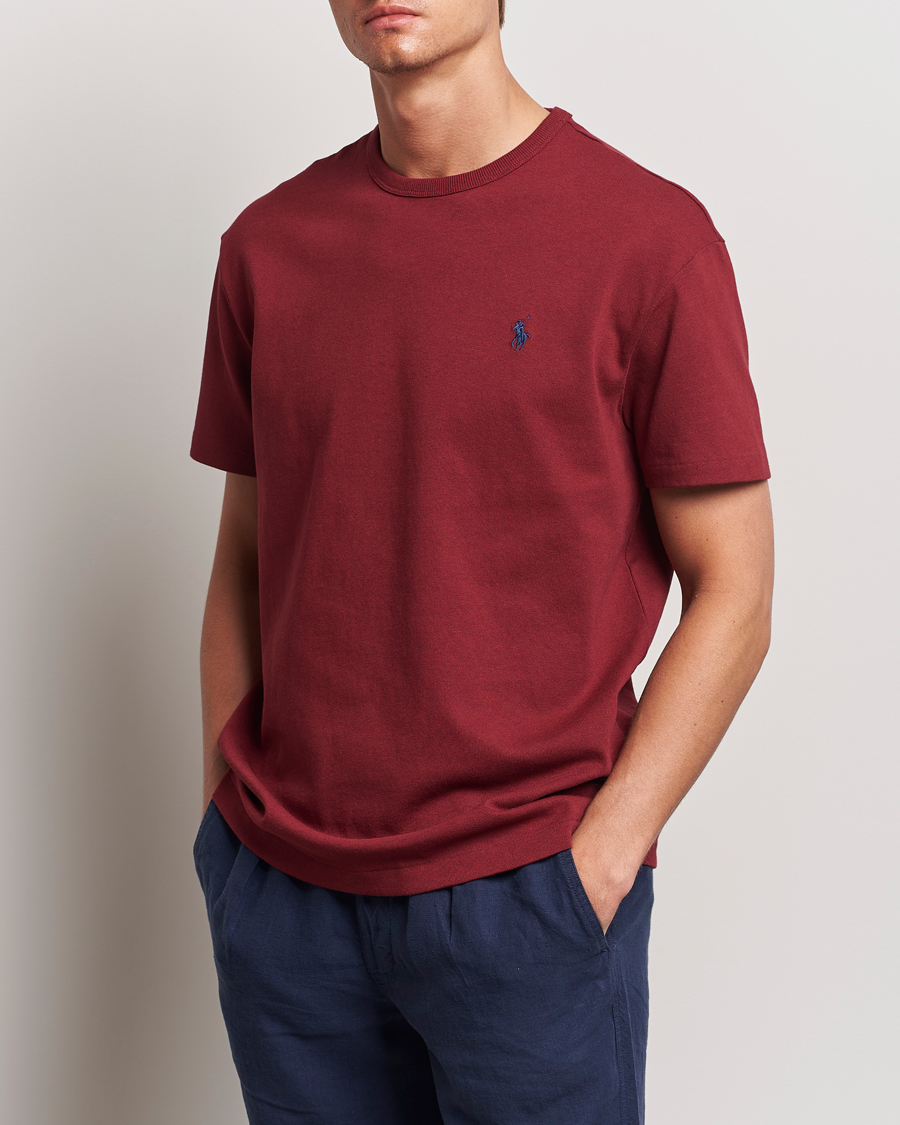 Uomini |  | Polo Ralph Lauren | Heavyweight Crew Neck T-Shirt Red Carpet