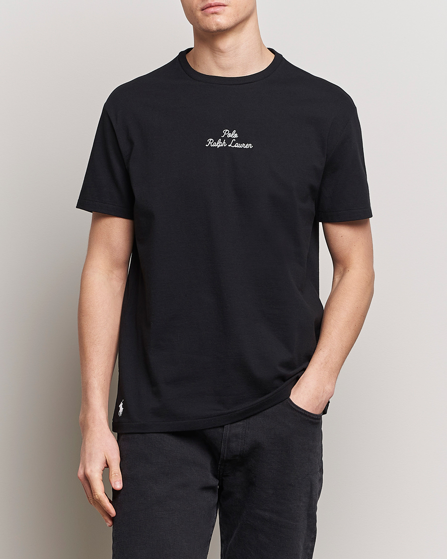 Uomini |  | Polo Ralph Lauren | Central Logo Tee Polo Black