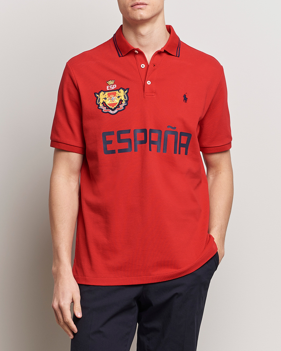 Uomini | Polo a maniche corte | Polo Ralph Lauren | Classic Fit Country Polo Red