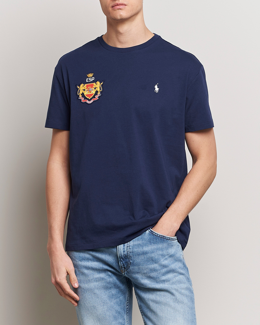 Uomini | T-Shirts | Polo Ralph Lauren | Classic Fit Country T-Shirt Refined Navy