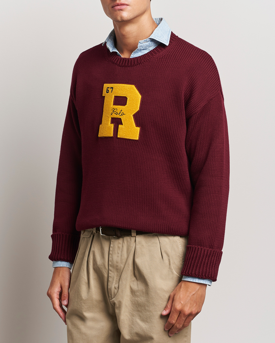 Uomini |  | Polo Ralph Lauren | Cotton Knitted Sweater Red Carpet