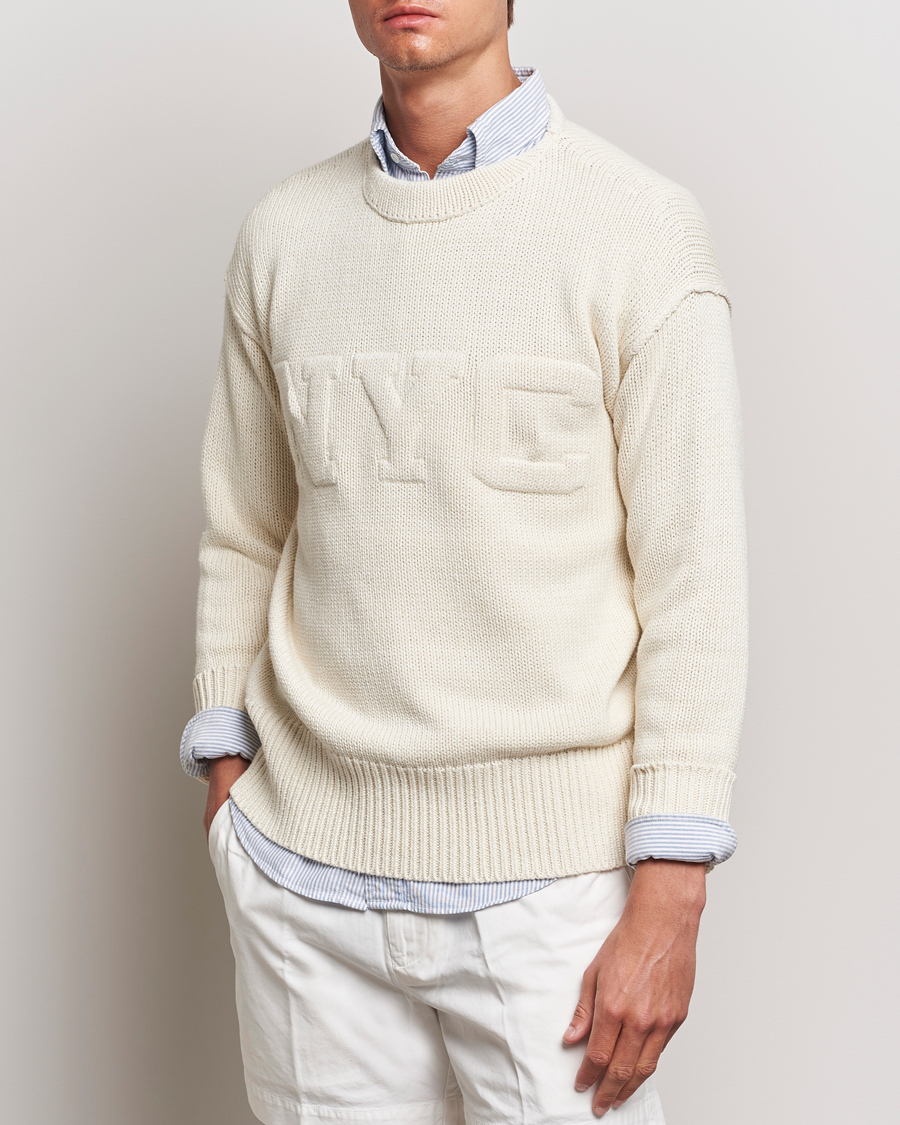 Uomini |  | Polo Ralph Lauren | NYC Knitted Sweater Cream