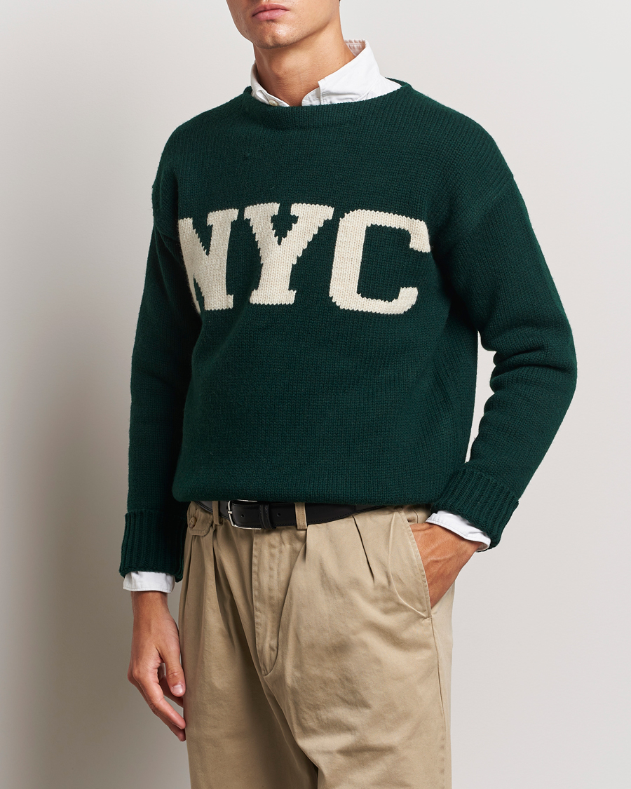 Uomini |  | Polo Ralph Lauren | NYC Knitted Sweater Moss Agate