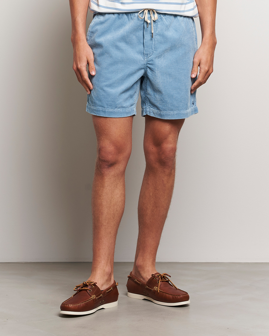 Uomini | Pantaloncini | Polo Ralph Lauren | Prepster Corduroy Drawstring Shorts Blue Note