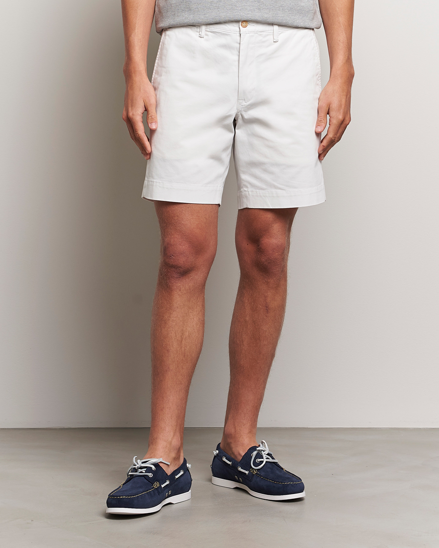 Uomini | Pantaloncini | Polo Ralph Lauren | Tailored Slim Fit Shorts Deckwash White