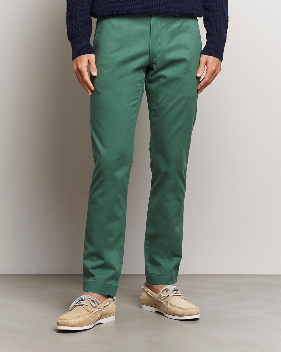 Uomini |  | Polo Ralph Lauren | Slim Fit Stretch Chinos Washed Forest