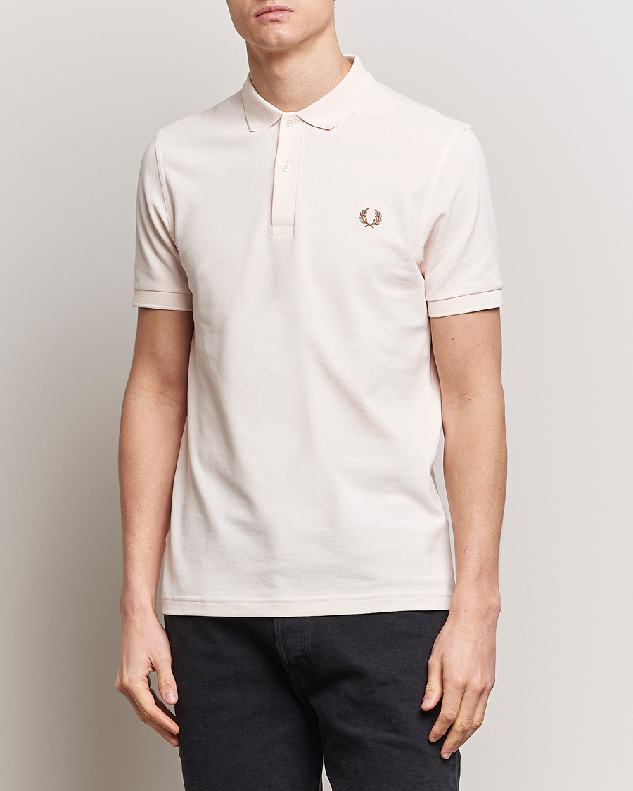 Uomini | Polo a maniche corte | Fred Perry | Plain Polo Shirt Silky Peach