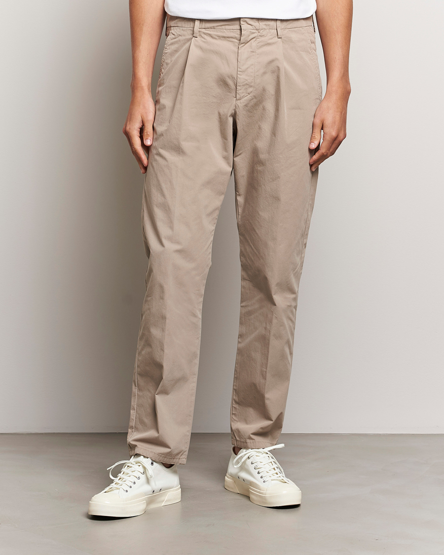 Uomini | Pantaloni | NN07 | Bill Cotton Trousers Greige