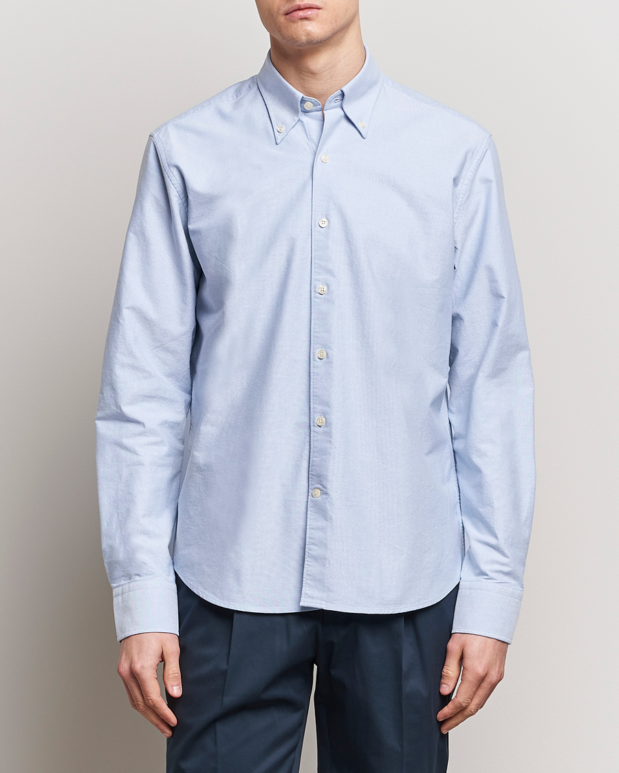 Uomini | Casual | Oscar Jacobson | Reg Fit BD Casual Oxford Light Blue