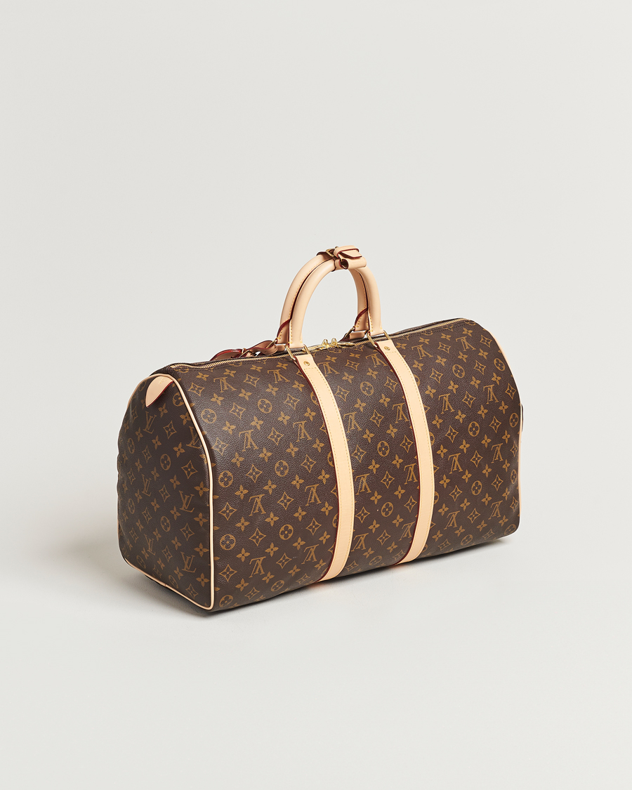 Uomini | Pre-Owned & Vintage Bags | Louis Vuitton Pre-Owned | Keepall 50 Monogram 