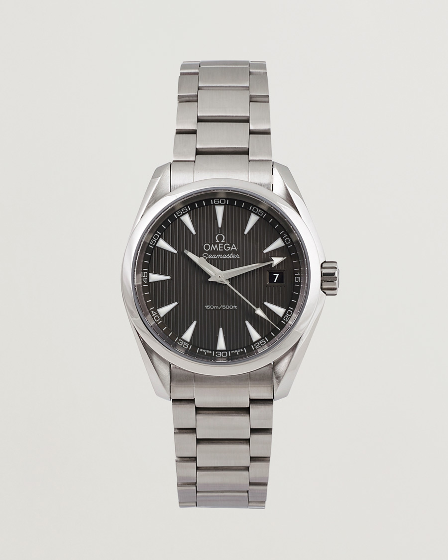 Uomini | Omega Pre-Owned Seamaster Aqua Terra Silver | Omega Pre-Owned | Seamaster Aqua Terra Silver