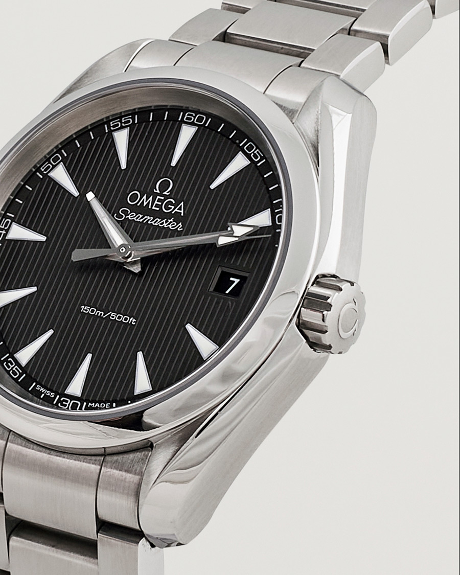 Uomini | Omega Pre-Owned Seamaster Aqua Terra Silver | Omega Pre-Owned | Seamaster Aqua Terra Silver