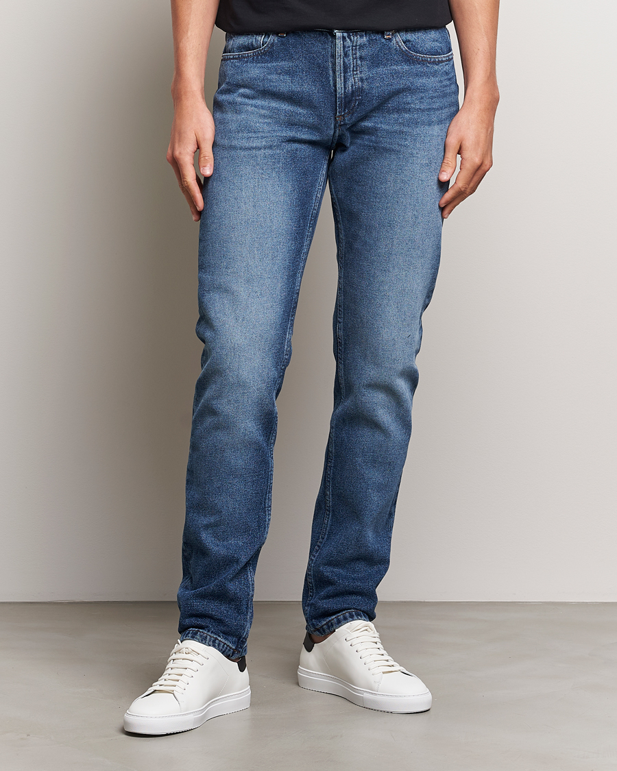 Uomini | Jeans blu | A.P.C. | Petit New Standard Jeans Washed Indigo