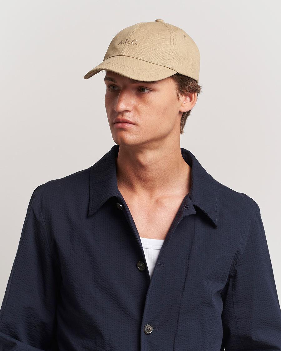 Uomini |  | A.P.C. | Charlie Baseball Cap Dark Beige