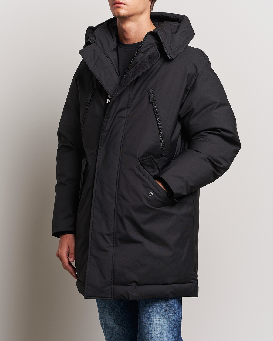 Uomini | Parka | Dsquared2 | Canvas Parka Black