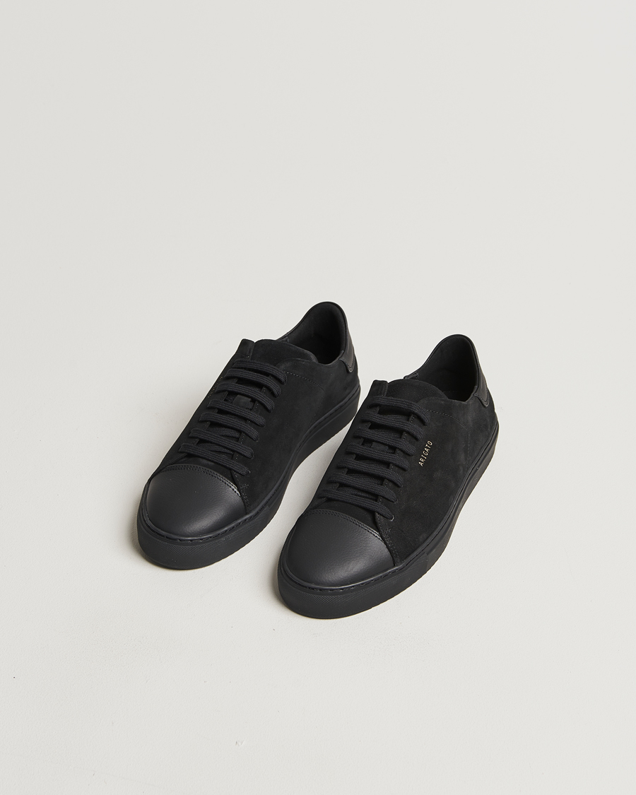 Uomini | Axel Arigato | Axel Arigato | Clean 90 Suede Cap Sneaker Black