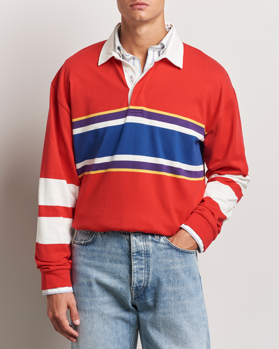 Uomini | GANT | GANT | Vintage Heavy Rugger Bright Red