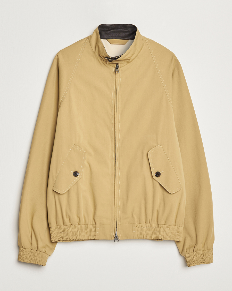 Uomini | Giacche | GANT | Cotton Harrington Jacket Dried Khaki