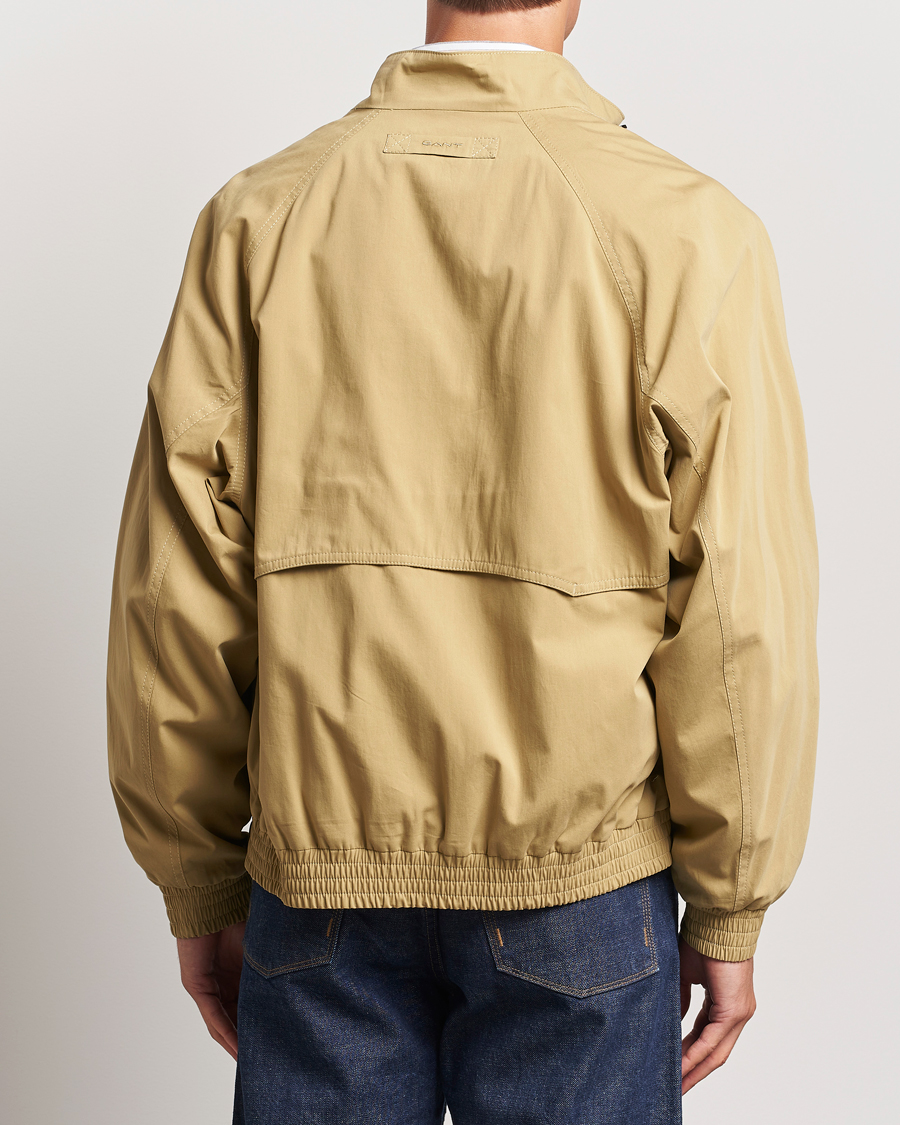Uomini | Giacche | GANT | Cotton Harrington Jacket Dried Khaki