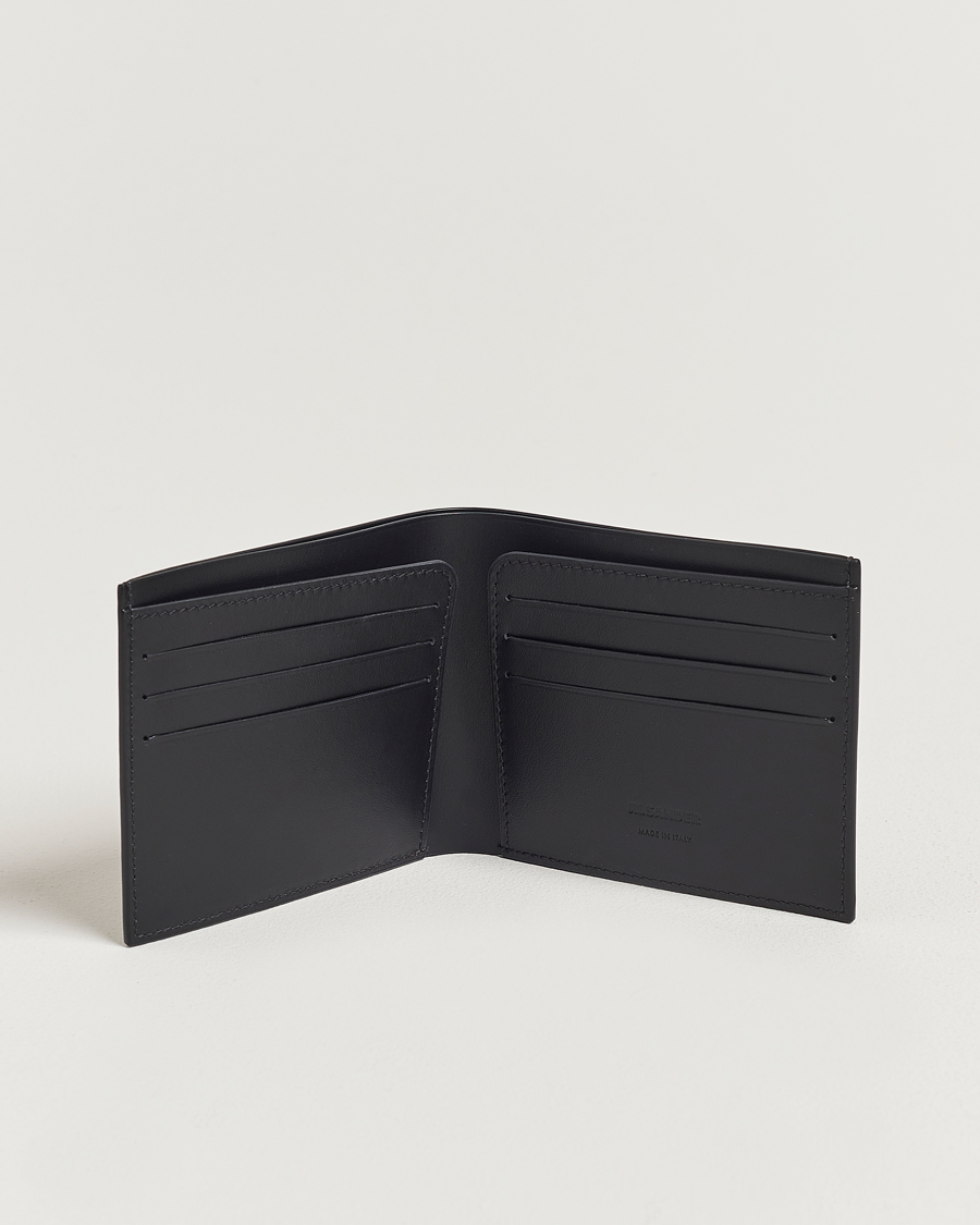 Uomini |  | Jil Sander | Soft Calf Leather Wallet Black