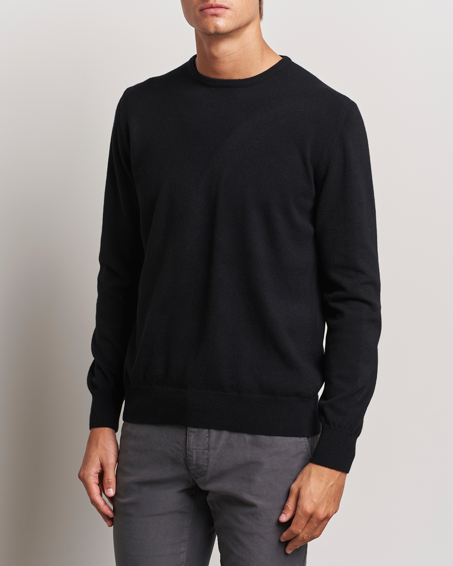 Uomini | Abbigliamento | Morgano | Wool/Cashmere Crewneck Black