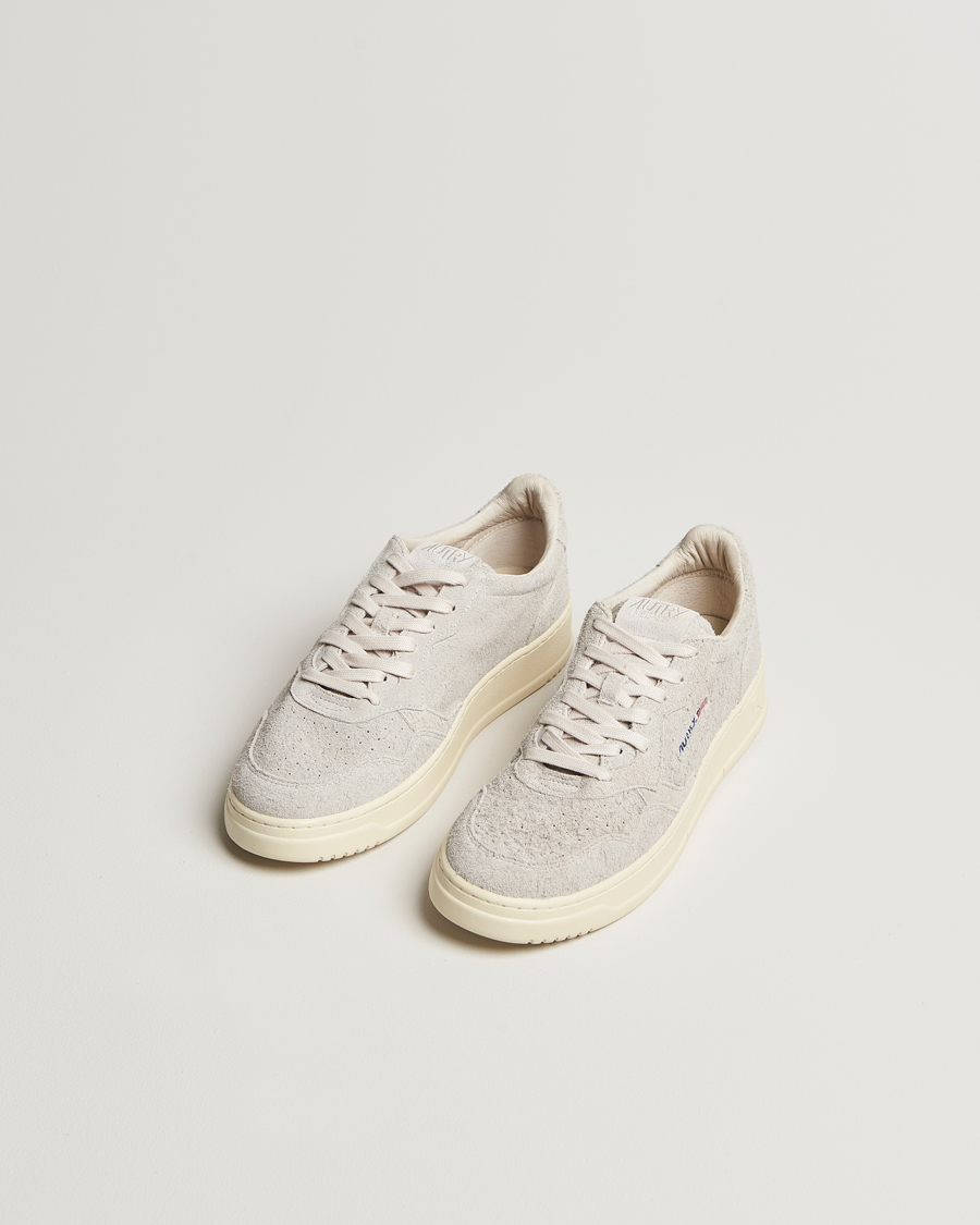 Uomini | Scarpe scamosciate | Autry | Medalist Low Suede Sneaker White