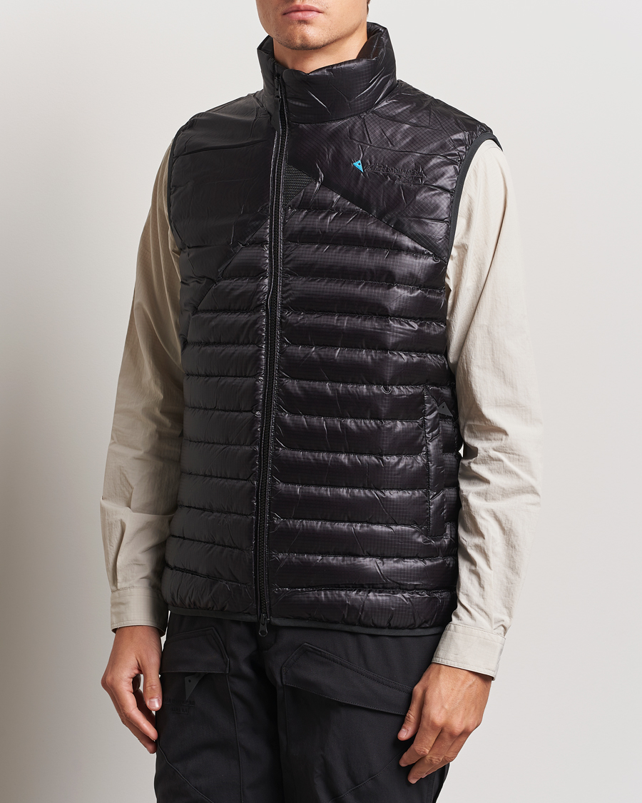 Uomini | Giacche da esterno | Klättermusen | Lopt Lightweight Down Vest Raven