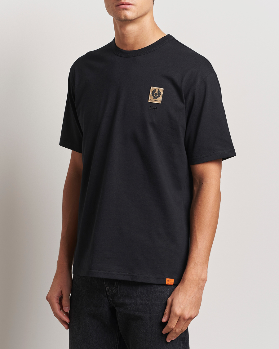 Uomini | T-Shirts | Belstaff | Centenary Patch T-Shirt Black