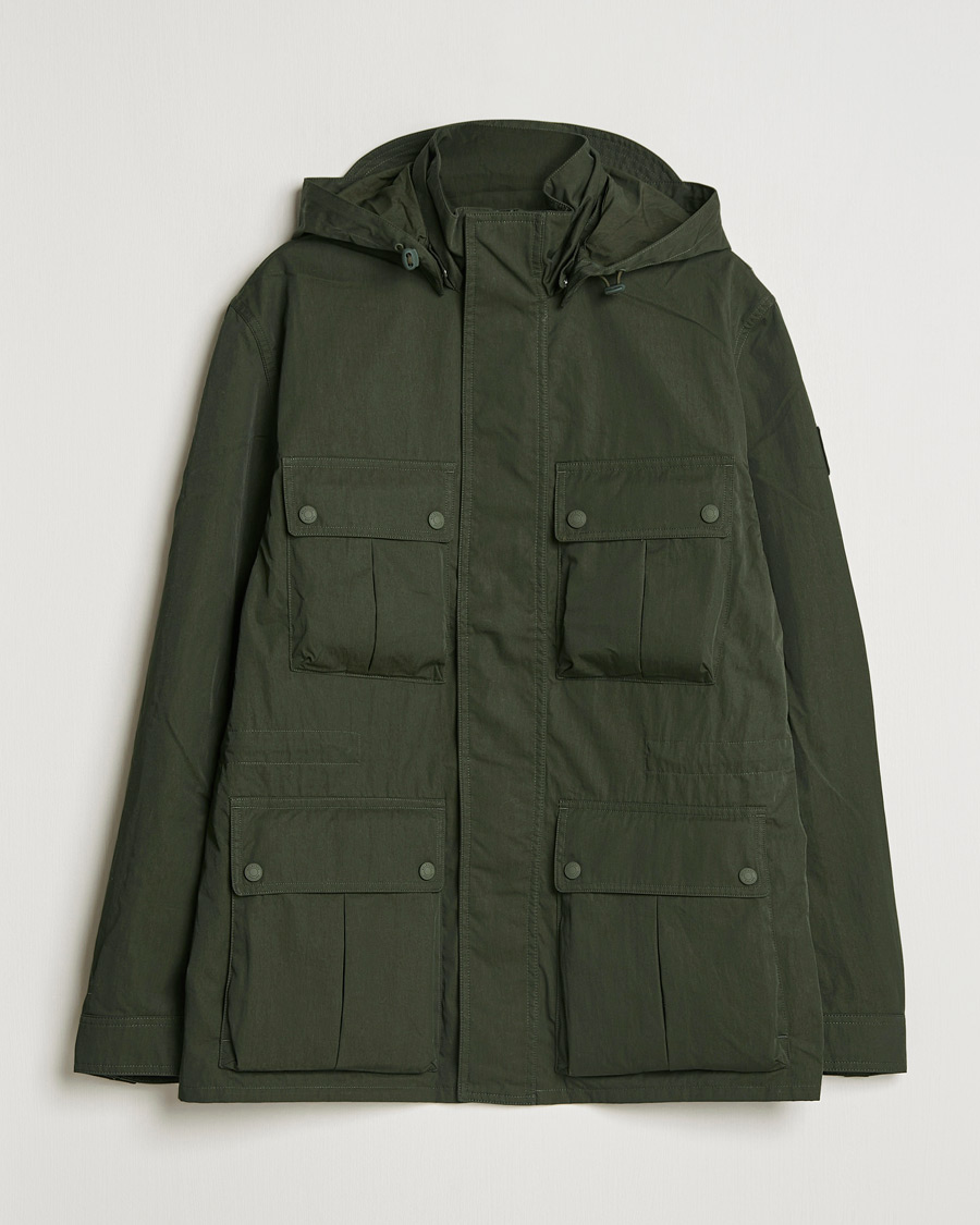 Uomini | Giacche | Belstaff | Drome Field Jacket Tile Green