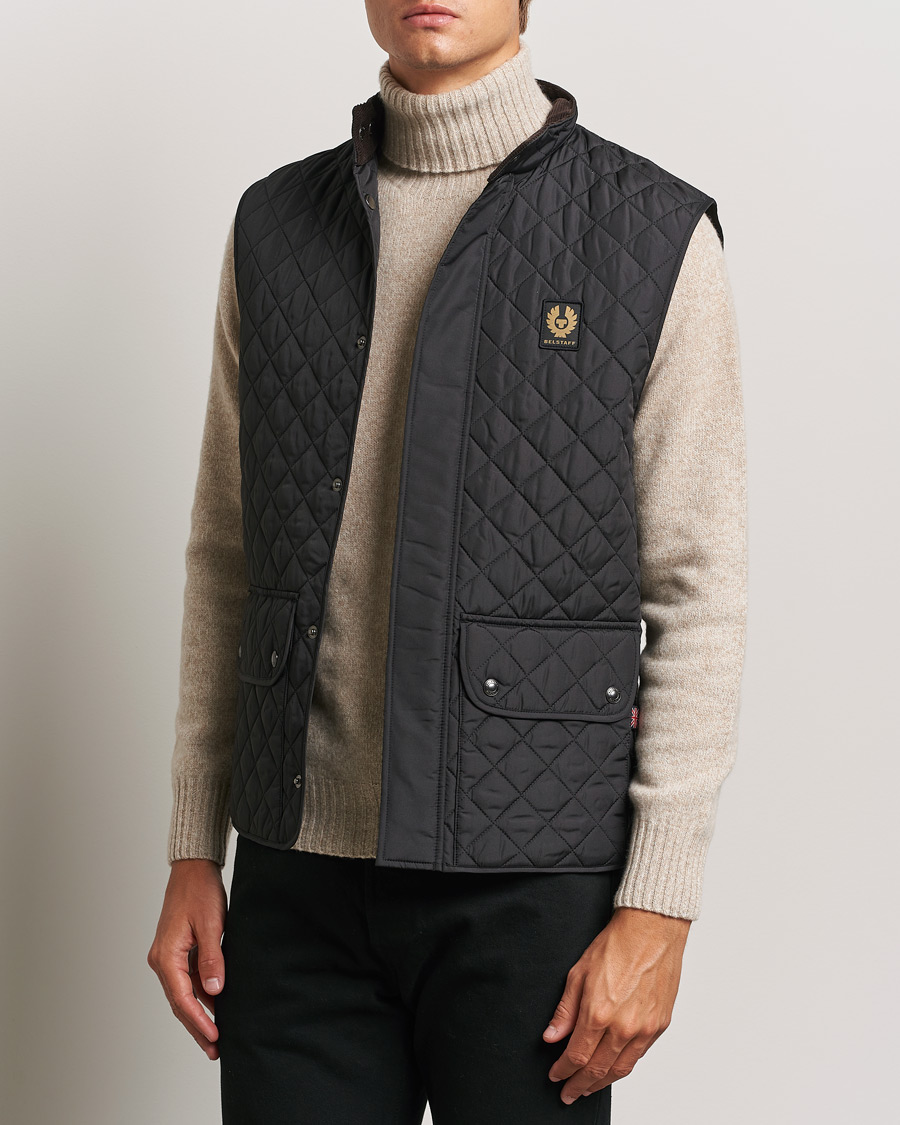 Uomini | Best of British | Belstaff | Icon Gilet Black