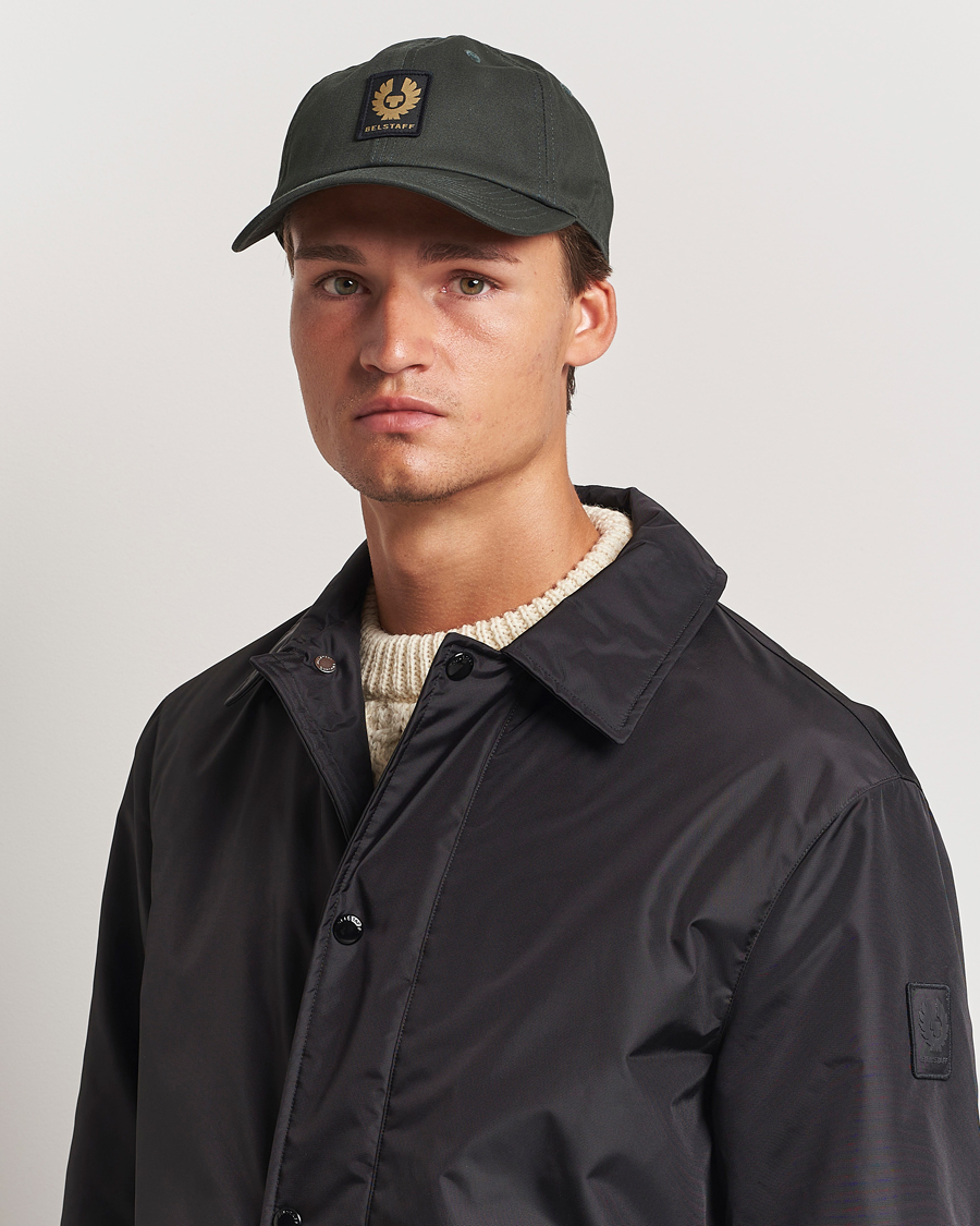 Uomini |  | Belstaff | Phoenix Logo Cap Tile Green