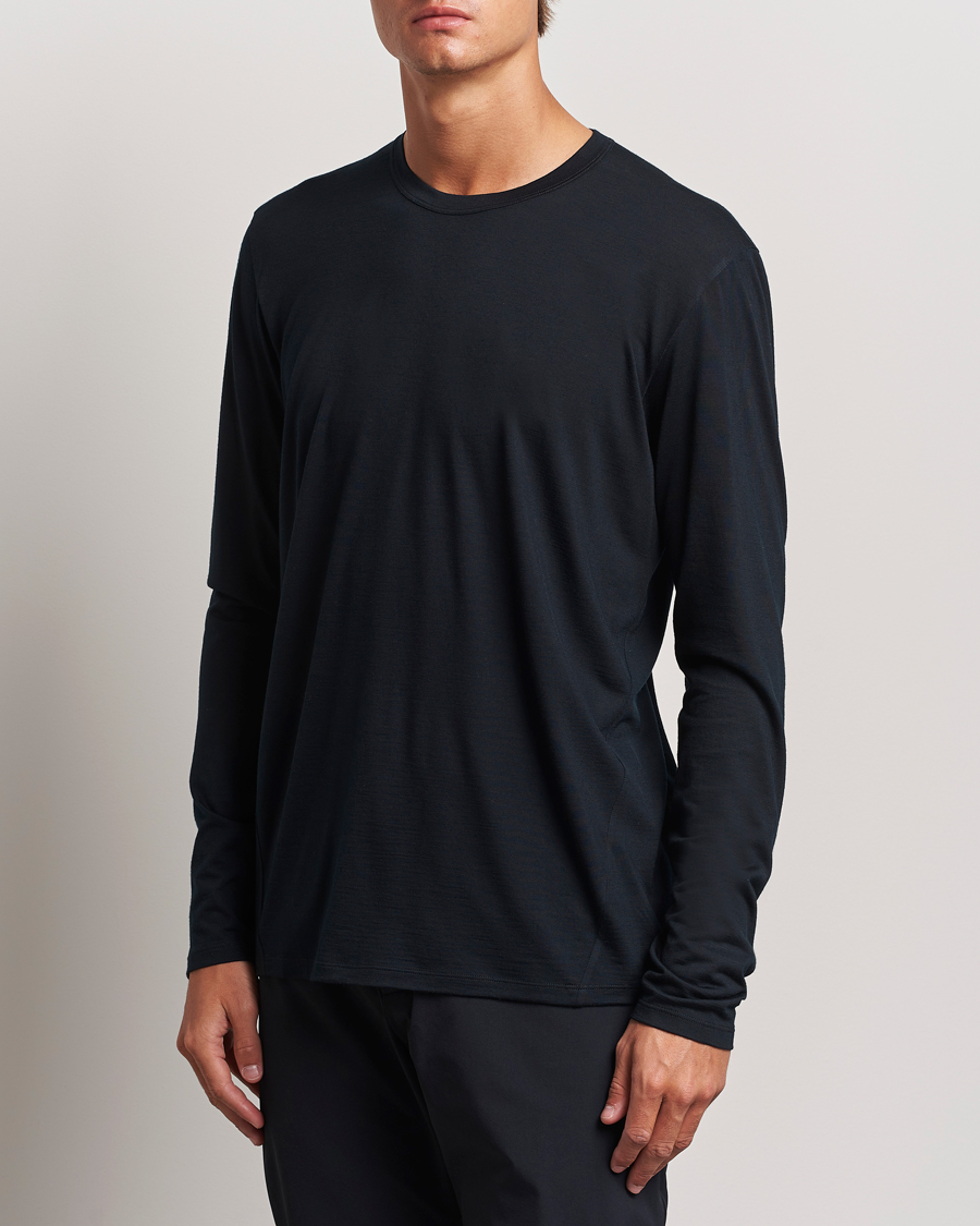 Uomini | T-shirt | Arc\'teryx Veilance | Frame Long Sleeve T-shirt Black