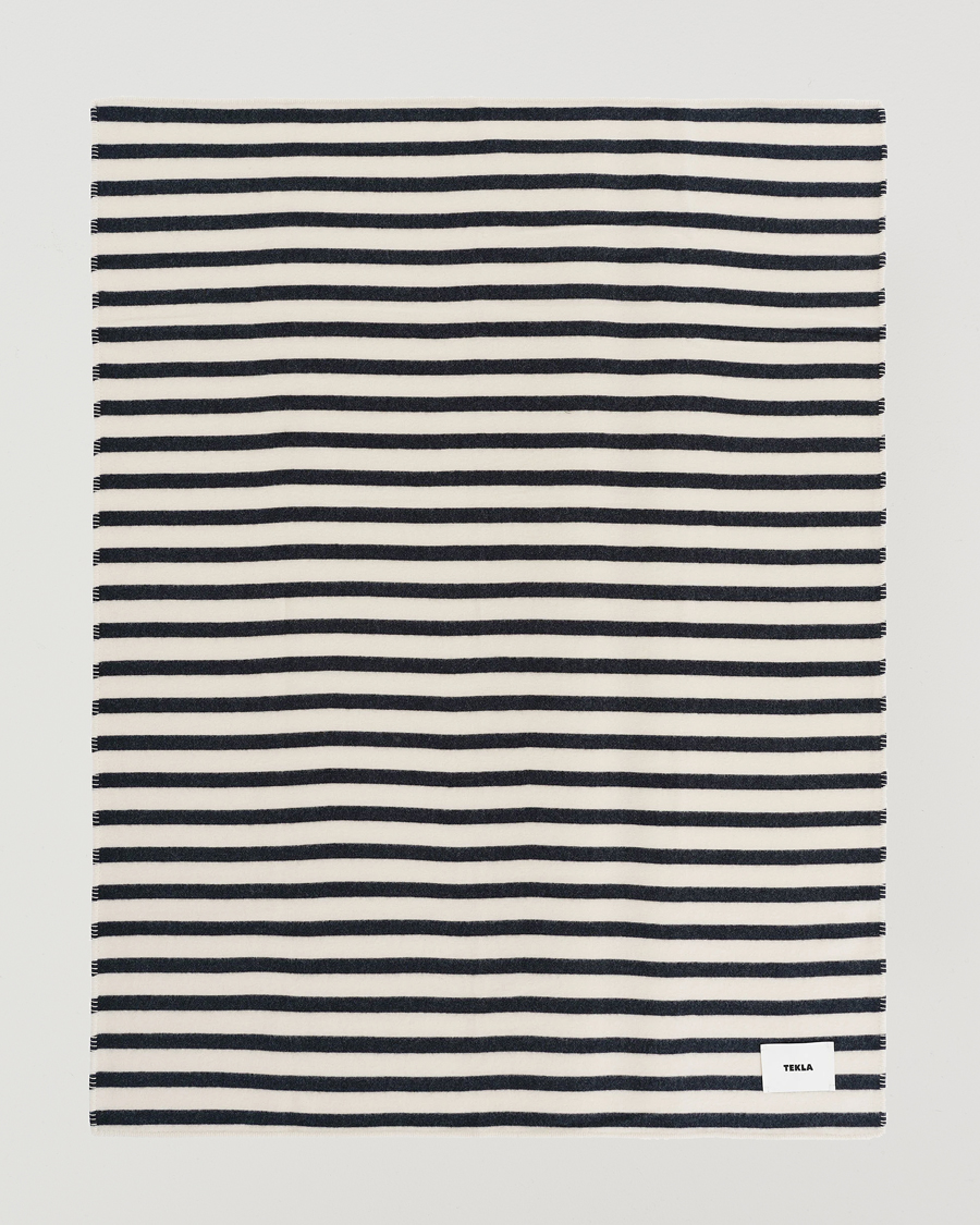 Uomini | Stile di vita | Tekla | Lambswool Blanket Magpie Stripes