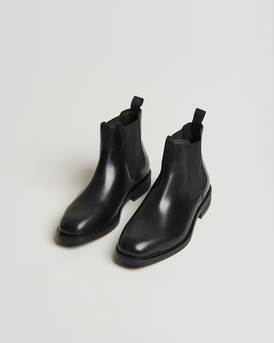 Uomini |  | GANT | Rizmood Leather Chelsea Boot Black