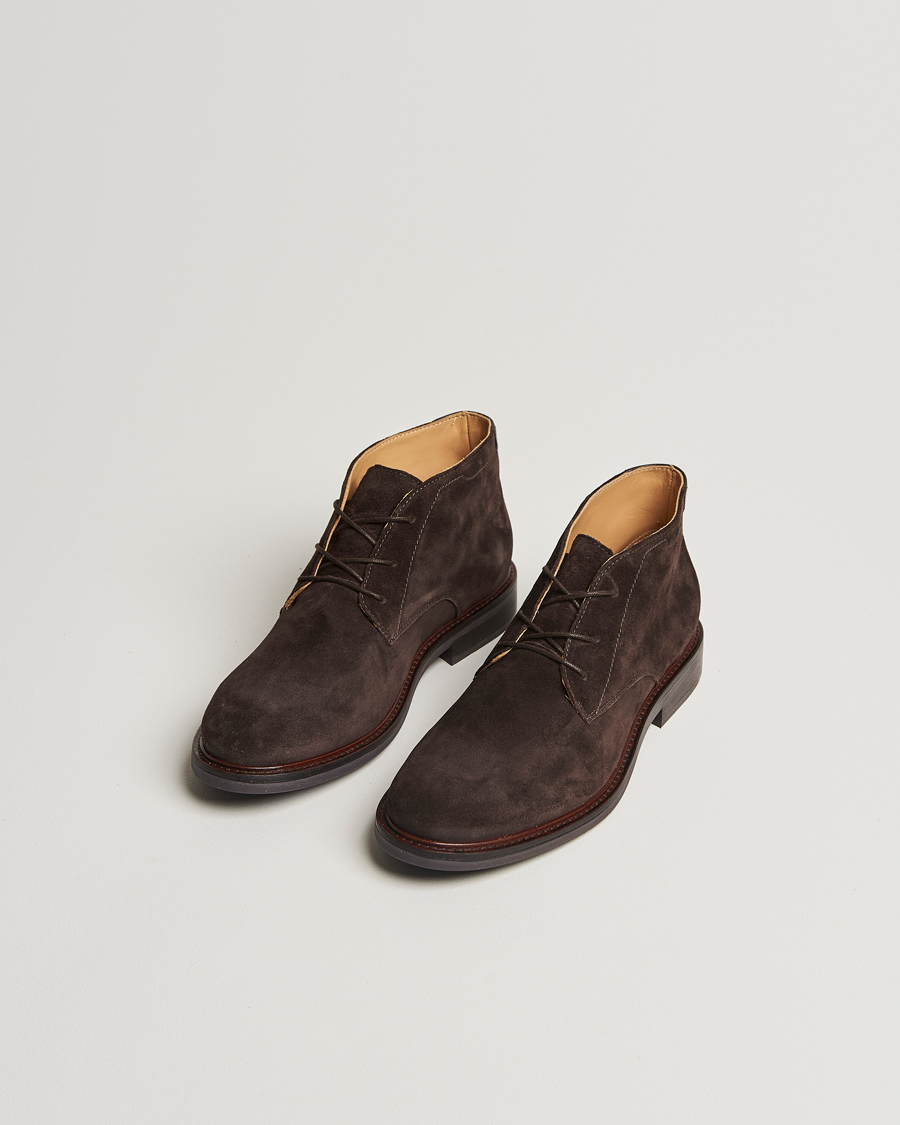 Uomini | Stivali | GANT | St Fairkon Chukka Suede Boot Espresso Brown