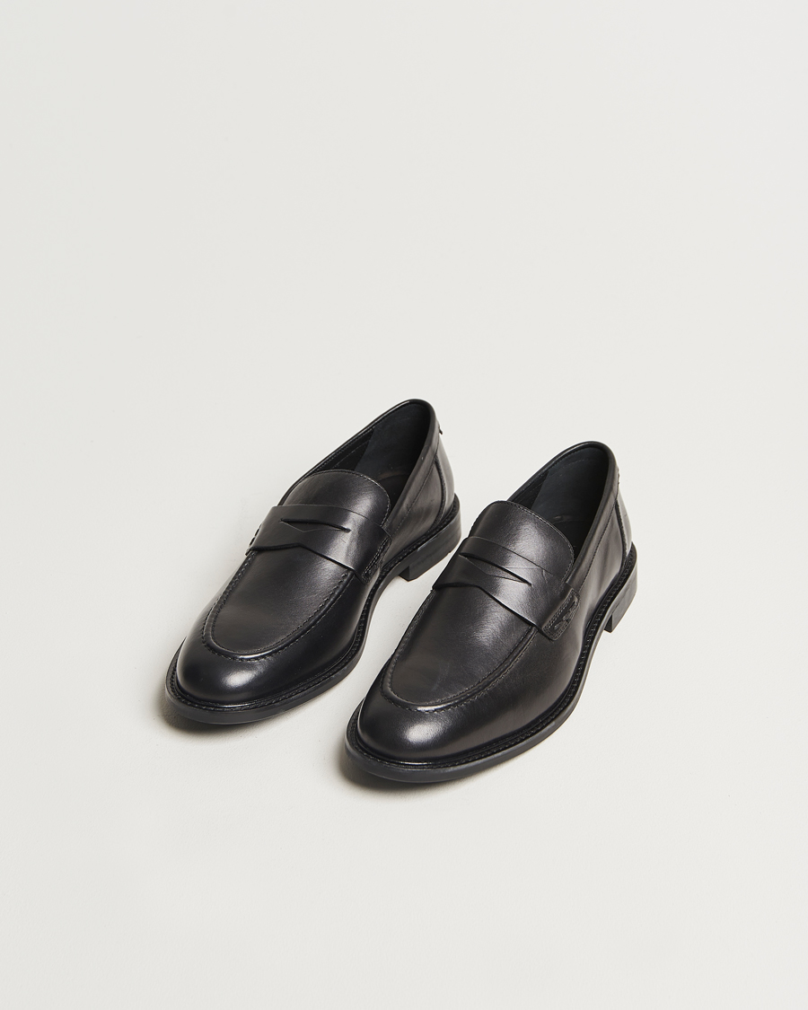 Uomini |  | GANT | Lozham Leather Loafer Black